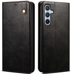 Защитный чехол UniCase Leather Wallet для Samsung Galaxy A26 (A266) - Black