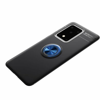 Захисний чохол UniCase Magnetic Ring для Samsung Galaxy S20 Ultra (G988) - Black / Blue