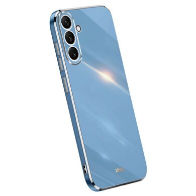 Защитный чехол XINLI Porcelain Design для Samsung Galaxy A37 (A376) - Blue