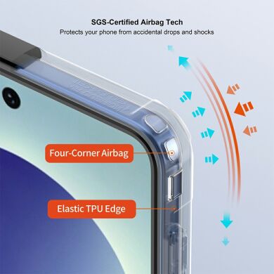 Захисний чохол XUNDD Rugged Case (FF) для Samsung Galaxy Flip 8 - Black