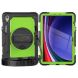 Защитный чехол Deexe Shockproof Case для Samsung Galaxy Tab S9 FE (X510) - reen / Black. Фото 3 из 9