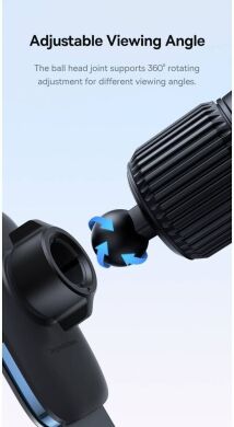 Автомобільний тримач Baseus Metal Age III Gravity Car Mount (Air Outlet Version) C40467600 - Grey