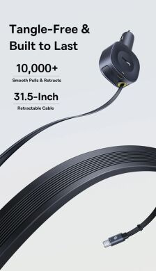 Автомобільний зарядний пристрій Baseus PrimeTrip VR2 30W 1C + кабель Type-C (C0206401) - Cosmic Black