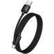 Кабель Hoco U146 Mundo USB to Type-C 36W (3A, 1.2m) - Black. Фото 6 из 9
