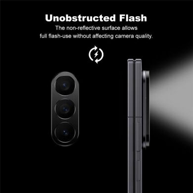 Защитная рамка IMAK Camera Styling для Samsung Galaxy Fold 8 Ultra / Fold 7 - Black