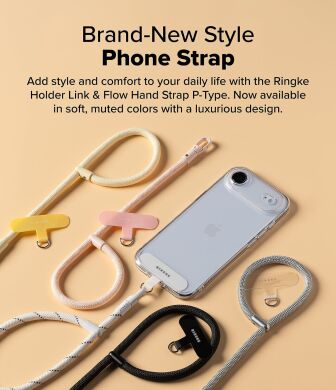 Ремінець для смартфона Ringke Holder Link Flow Hand Strap (P-Type) 8800328814103 - Shade Black