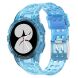 Ремешок Deexe Solid Color для Samsung Galaxy Watch 4 / 5 (44mm) - Transparent Blue. Фото 1 из 6
