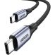 Кабель UGREEN US535 Type-C to Type-C 240W (5A, 2m) - Space Gray. Фото 3 из 16