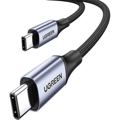 Кабель UGREEN US535 Type-C to Type-C 240W (5A, 2m) - Space Gray