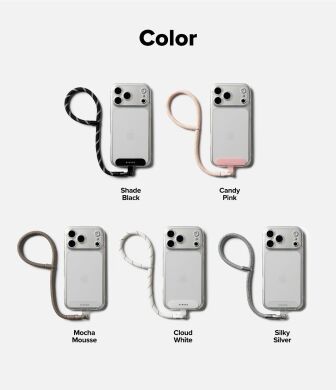 Ремінець для смартфона Ringke Holder Link Flow Hand Strap (P-Type) 8800328814103 - Shade Black