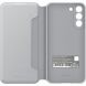 Чохол-книжка Smart LED View Cover для Samsung Galaxy S22 Plus (S906) EF-NS906PJEGRU - Light Gray