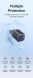 Сетевое зарядное устройство USAMS US-CC254 GaN 30W (USB + Type-C) - Black. Фото 15 из 17