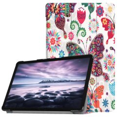 Чехол UniCase Life Style для  Samsung Galaxy Tab A 10.5 (T590/595) - Butterfly in Flowers