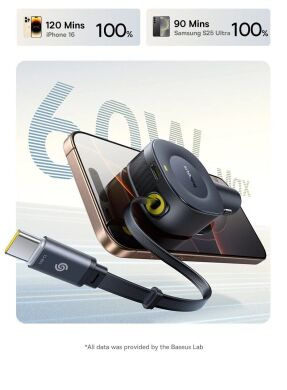 Автомобільний зарядний пристрій Baseus PrimeTrip VR2 30W 1C + кабель Type-C (C0206401) - Cosmic Black