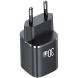 Сетевое зарядное устройство USAMS US-CC254 GaN 30W (USB + Type-C) - Black. Фото 3 из 17