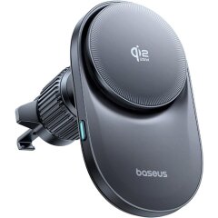 Автомобильный держатель с функцией беспроводной зарядки Baseus PrimeTrip VC2 Pro (C0013N00) - Black