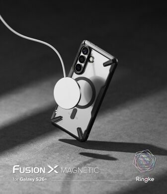 Захисний чохол Ringke Fusion X MagSafe для Samsung Galaxy S26 Plus (S947) 8800328815186 - Black