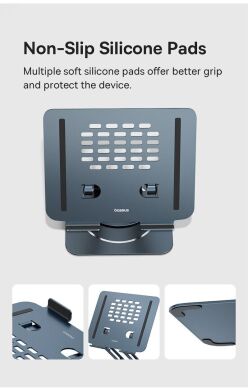 Подставка для ноутбука Baseus UltraStable Pro (B10059900811-01) - Space Grey