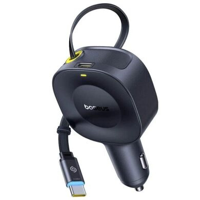 Автомобільний зарядний пристрій Baseus PrimeTrip VR2 30W 1C + кабель Type-C (C0206401) - Cosmic Black