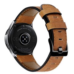Ремінець Deexe Vintage Strap для годинника з шириною кріплення 22мм - Brown
