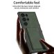 Захисний чохол GKK Leather Case для Samsung Galaxy S24 Ultra - Green