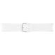 Оригинальный ремешок Sport Band (Size S M) для Samsung Galaxy Watch 4 / 4 Classic / 5 / 5 Pro (ET-SFR90SWEGEU) - White. Фото 3 из 3