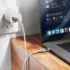 Кабель Hoco U137 Type-C to Type-C (60W, 3A, 1.2m) - White