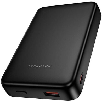 Внешний аккумулятор BOROFONE BJ82A Magnetic 22.5W+PD20W (10000mAh) - Black