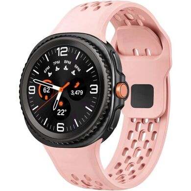 Ремешок KALEBOL Hole Design для Samsung Galaxy Watch 8 (40/44mm) / 8 Classic - Pink