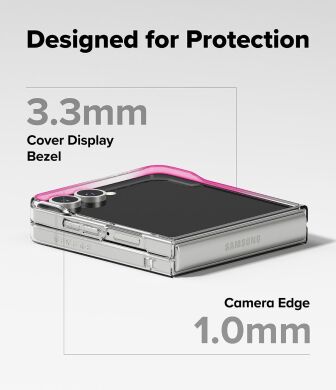 Защитный чехол Ringke Slim Magnetic для Samsung Galaxy Flip 7 (8800293855828) - Clear