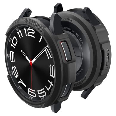 Захисний чохол Spigen (SGP) Liquid Air Case для Samsung Galaxy Watch 6 Classic (43mm) - Matte Black