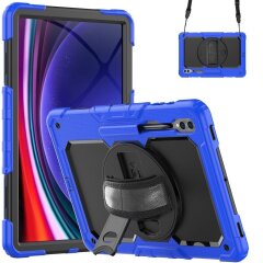 Захисний чохол Deexe Shockproof Case для Samsung Galaxy Tab S9 Ultra (X910/916) - Dark Blue