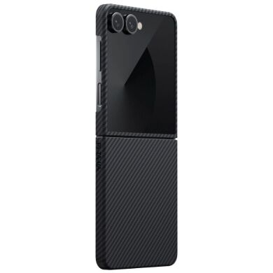 Защитный чехол Pitaka Ultra-Slim Case (FF) для Samsung Galaxy Flip 7 (FBFLIP7) - Black / Grey (Twill)