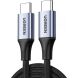 Кабель UGREEN US535 Type-C to Type-C 240W (5A, 2m) - Space Gray. Фото 1 из 16