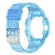 Ремешок Deexe Solid Color для Samsung Galaxy Watch 4 / 5 (44mm) - Transparent Blue. Фото 3 из 6