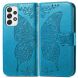 Чехол UniCase Butterfly Pattern для Samsung Galaxy A33 (A336) - Blue. Фото 1 из 11