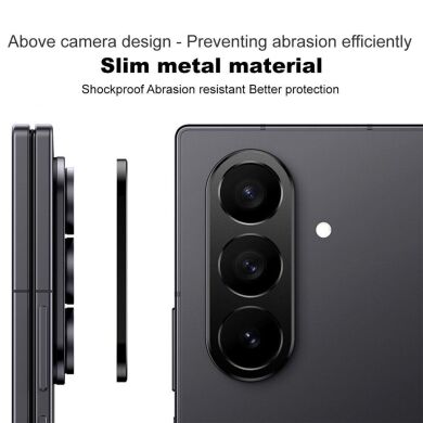 Защитная рамка IMAK Camera Styling для Samsung Galaxy Fold 8 Ultra / Fold 7 - Black