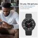 Защитный чехол Spigen (SGP) Liquid Air Case для Samsung Galaxy Watch 6 Classic (43mm) - Matte Black. Фото 13 из 18