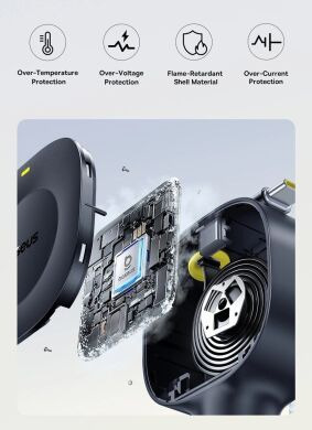 Автомобільний зарядний пристрій Baseus PrimeTrip VR2 30W 1C + кабель Type-C (C0206401) - Cosmic Black