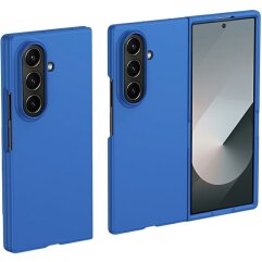 Защитный чехол Deexe Satin Case для Samsung Galaxy Fold 8 Ultra - Dark Blue