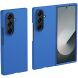 Защитный чехол Deexe Satin Case для Samsung Galaxy Fold 8 Ultra - Dark Blue. Фото 1 из 10