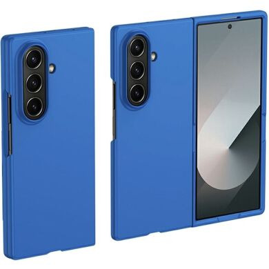 Защитный чехол Deexe Satin Case для Samsung Galaxy Fold 8 Ultra - Dark Blue