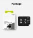 Комплект защитных стекол на камеру Ringke Camera Frame для Samsung Galaxy Flip 8 (8800380460621) - Black. Фото 17 из 20