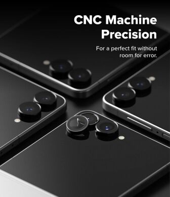 Комплект защитных стекол на камеру Ringke Camera Frame для Samsung Galaxy Flip 8 (8800380460621) - Black
