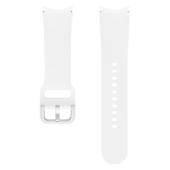 Оригинальный ремешок Sport Band (Size S M) для Samsung Galaxy Watch 4 / 4 Classic / 5 / 5 Pro (ET-SFR90SWEGEU) - White