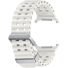 Оригинальный ремешок Marine Band для Samsung Galaxy Watch Ultra (47mm) ET-SNL70MWEGEU - White Sand