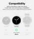 Комплект защитных стекол (2шт) Ringke Tempered Glass Pro для Samsung Galaxy Watch 8 (44mm) - Clear. Фото 5 из 22