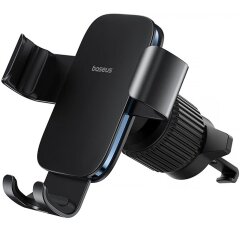 Автомобільний тримач Baseus Metal Age III Gravity Car Mount (Air Outlet Version) C40467600 - Black