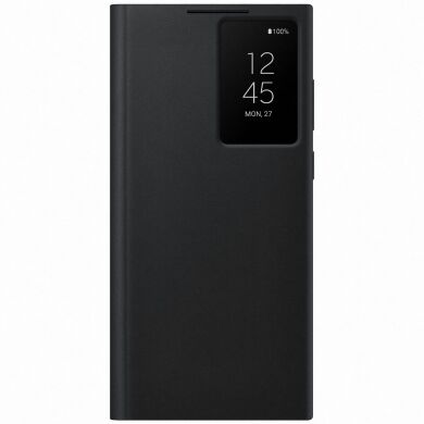 Чехол-книжка Smart Clear View Cover для Samsung Galaxy S22 Ultra (S908) EF-ZS908CBEGRU - Black