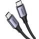 Кабель UGREEN US535 Type-C to Type-C 240W (5A, 2m) - Space Gray. Фото 2 из 16
